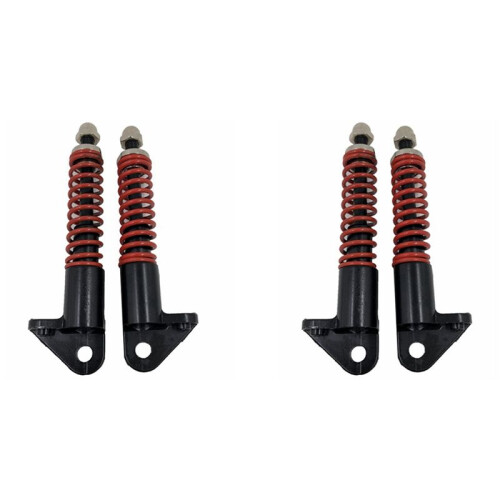 4X Amortecedor EléTrico com Mola de SuspensãO de 8 Polegadas À Prova de Choque com Rosca Dianteira AcessóRios para Scooter