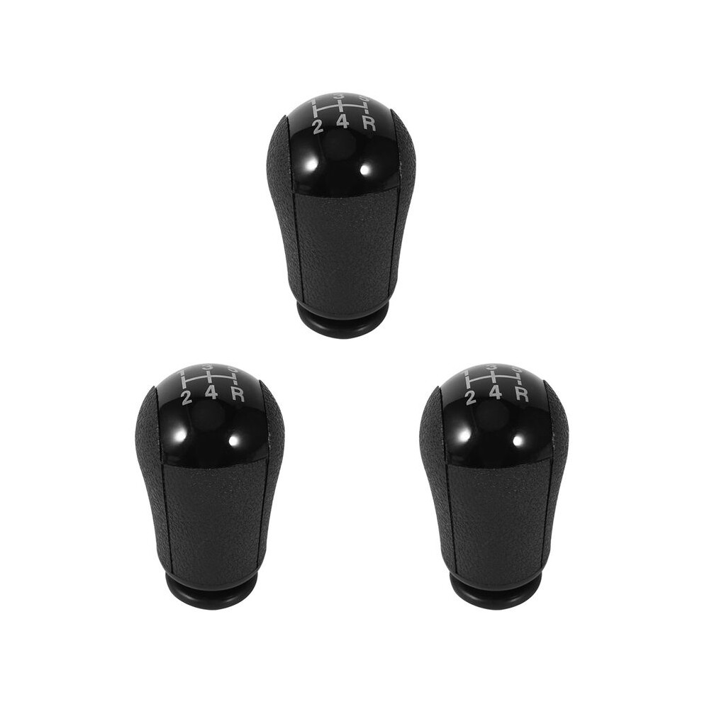3X 5 Speed Manual Abs Car Shift Knob For Focus Mondeo Mk3 Mustang S-Max ( Color: ) Black 6033977963751