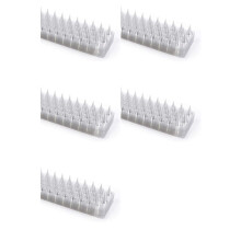 50X Spikes Repeller Cat Plastic Bird Repellent Anti Anti-Bird Squirrel Garden Fences Control Transparent Spikes