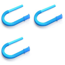 3X Vacuum Hose Attachment Dryer Vent Cleaner Kit Compatible with All Vacuum Cleaner, Quickly Lint Remover