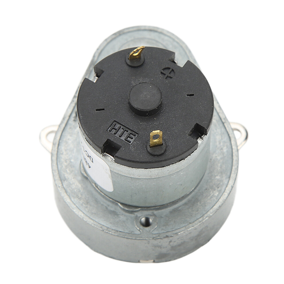 Dc Gear Motor 12V Aluminum Shell Brass Coil 50Rpm Worm Drive 9451389706822