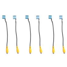 6 Stuks Auto Achteruitkijk Camera RCA Video Reverse Camera Converteren Kabel voor-MIB    RCD330 RCD330G