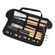 BBQ Tool Set Stainless Steel Grilling Accessories for Camping, Travel, Outdoor Cooking
