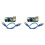 2X Isolator, 2500V USB HUB Isolator, USB Isolation Board, ADUM4160 ADUM3160 Support USB Control Transmission Module NEW 1