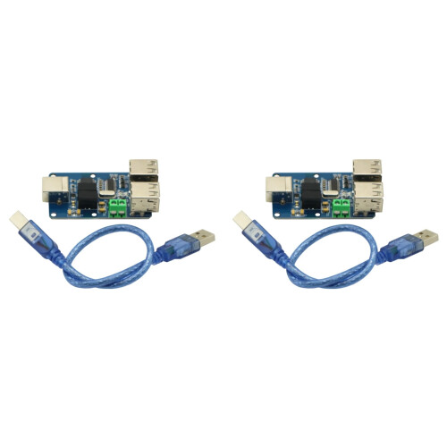2X Isolator, 2500V USB HUB Isolator, USB Isolation Board, ADUM4160 ADUM3160 Support USB Control Transmission Module NEW