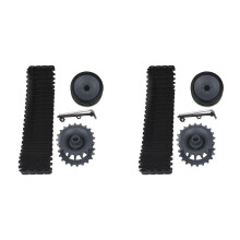 2X SNT109 Go Kart Karting ATV UTV Pista Moto de Nieve EléCtrica Quitanieves Pistas de Goma Accesorios para Coches de Juguete