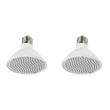 2X LED Plant Lights E27 200 LEDs Grow Light Bulb Full Spectrum for Plants Greenhouse and Garden Succulents Flowers