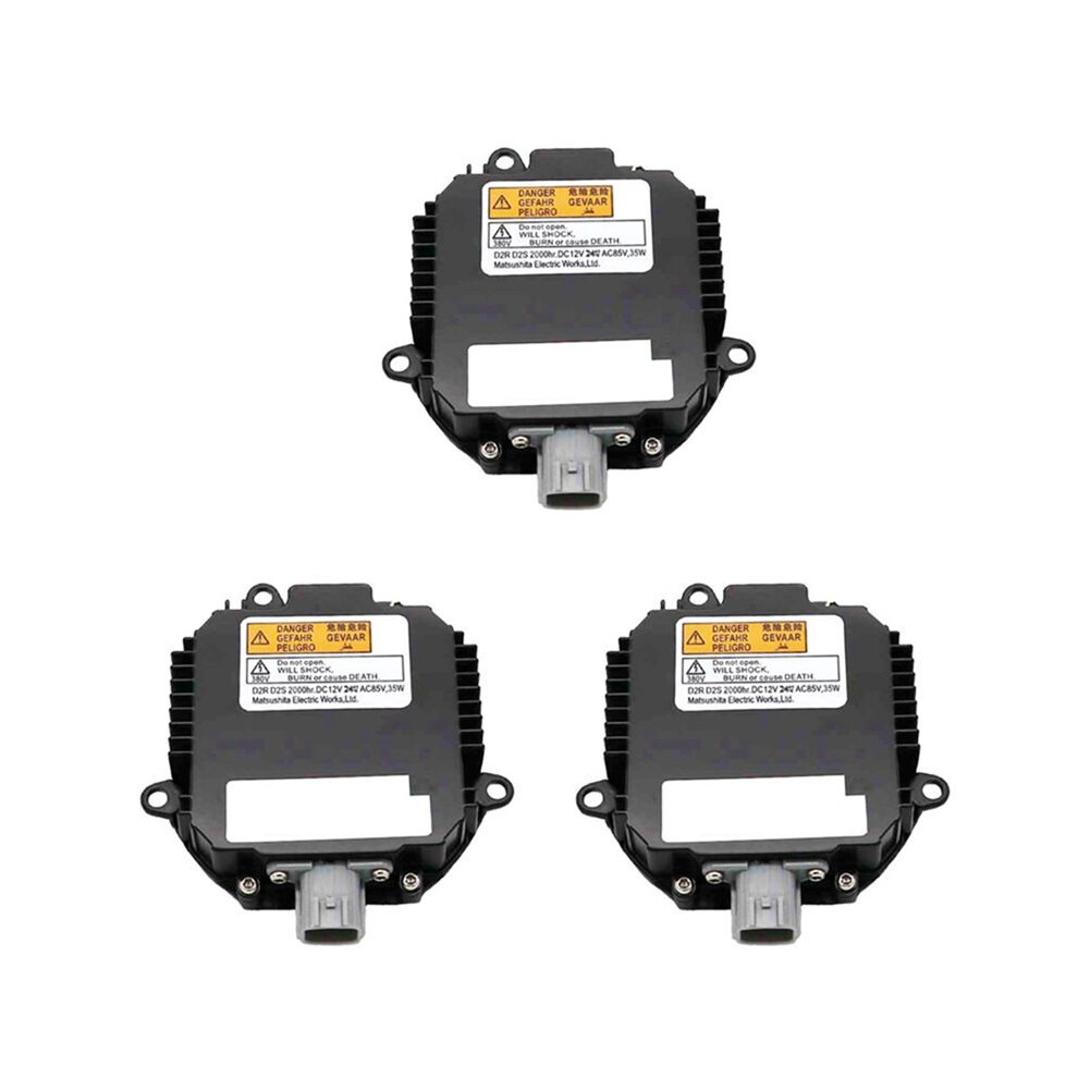 3X D2s D2r Xenon Ballast Hid Control Unit 28474-89904 For Infinit 4762370481655