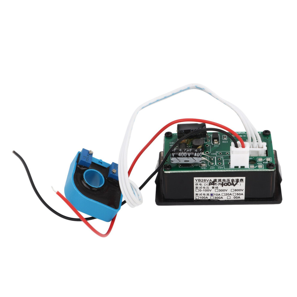 Hall Ammeter 4-30V Dual Display 7444352961122
