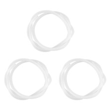 3pcs 5mm ID X 7mm OD Food Grade Flexible Hose Silicone Tubing Tube 1M 3.3ft