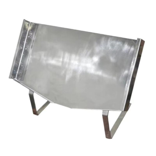 Stainless Steel Beehive Frame Holder Tray with Dual Function Uncapping and Draining Rack