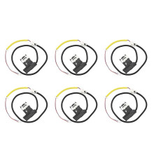6X W10682535 Remplacement de L'Interrupteur Verrouillage Du Couvercle de la Laveuse (3 Fils) pour , Assemblage de Loquet de Porte Du