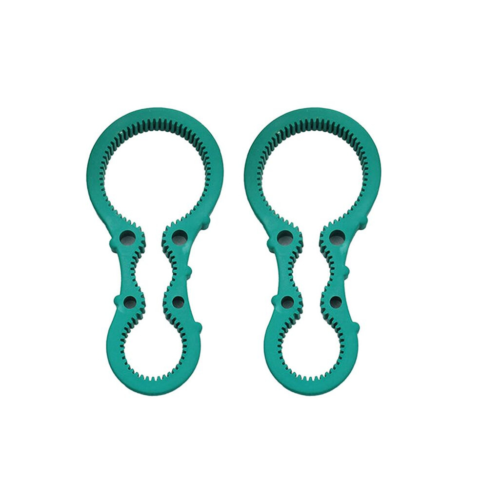 2X Multi Bottle Opener Portable Jar Lids Can Tin Handy Flexible Twister Rubber Screw Grip Cap Device Green 6032483760717