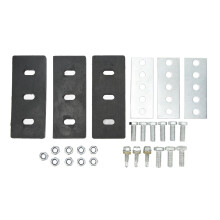 Snow Blower Impeller Kit 3/8in Heavy Duty 3‑Blade Anti‑Clog Upgrade for 2 Stage Snow Blower