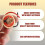 3X Driver Board Module XHP70 6V LED 5A Constant Current Driver Board 22mm Input Voltage 6-12.6V Flashlight Accessories 5