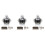30 Pcs Push Button Keyless Lock  Cupboard Caravan Lock for RV Drawer Cabinet Doors Thickness 15-27mm 1