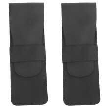 2X Handmade Leather Pencil Storage Bag Cowhide Fountain Pen Case Holder Vintage Retro Accessories for Travel Journal B