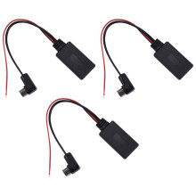 3X Car Audio Receiver for Ip-Bus 11Pin Aux Receiver Adapter