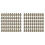 M4x10mm Thread Interface Screw Insert Nuts 120 Pcs for Wooden Furniture 1