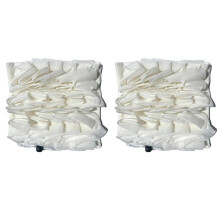 2 Pcs 2-in-1 Bath Loofah Sponge,Exfoliating & Gentle Cleansing Bath Loofah,Shower Loofah Sponge, Dual Function Loofah