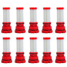 10X Nouveau Filtre à Carburant Rouge Adapté Aux Moteurs  Mercury Optimax / Verado 8M0020349 884380T