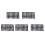 250 PCS 2 Inch /50 mm 80 Grit Roll Lock Sanding Disc Abrasive Pads 1