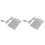 2X  USB Wired Numeric Keypad Numpad 18 Keys Digital Keyboard for Accounting Teller Laptop Windows Android (White) 1
