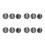for  Ranger PK 2009-2011 Heater Control Knobs (Set of 12) UB9B61195 1