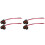 4 PCS Fuel Injector Wire Cable Valve Nozzle Repair Plug for 1