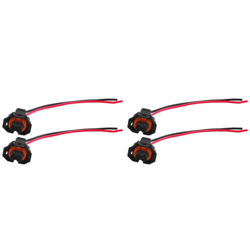 4 PCS Fuel Injector Wire Cable Valve Nozzle Repair Plug for