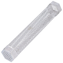 Stainless Steel Hexagonal Smoker Tube 30.6CM x 5CM for Gas and Charcoal Grill Cold Hot Smoking