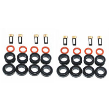8X Injector Repair Kit Fuel Injector Seal O-Ring Kit Seals Filters for Wrx Sti Legacy 195500-3910 16611-AA510
