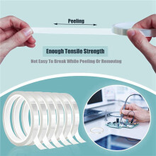 24 Rolls 10mm X33M(108Ft) Clear Heat Tape for Heat Sublimation Press No Residue and Heat Transfer Vinyl