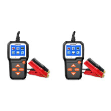 2X KONNWEI KW650 6V-12V Car Battery Tester 100-2000CCA Automotive Battery Tester for Vehicles Marine Motorcycle