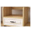 Modern Simple Printer Stand, Compact Under Desk Shelf for Home Office Easy Organization 4