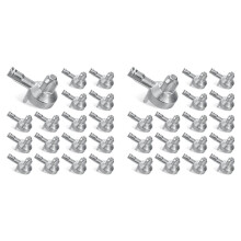 100 Pcs Bookshelf Pegs Bookshelf Pins Replacement Shelf Pegs 3mm Shelf Pins Bookshelf Pegs for Compatible Part 131372