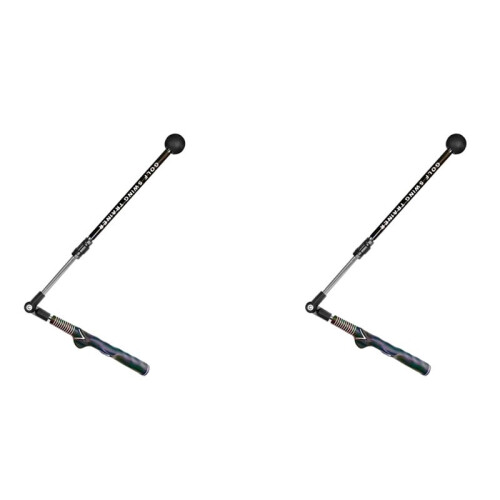 2X  Swing Trainer  Training Aid Adjustable to Improve Hinge, Forearm Rotation, Shoulder Turn (Right Hand )