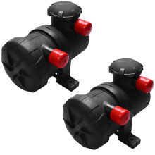 2X Universal Provent 200 Oil Separator Catch Can Filter For Patrol Turbo 4Wds Charged Landcruiser