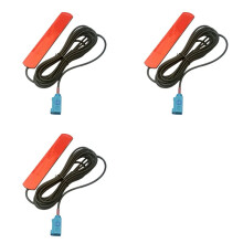 3X voor  Cic Nbt Evo Combox Tcu Mulf  Wifi Gsm 3G Fakra 1.5M Antenne Ariel Rood