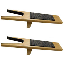 2X Extracteur de Bottes Cric de Démarrage Extracteur de Bottes en Bois Sans Flexion Outils Stables Extracteur de Bottes