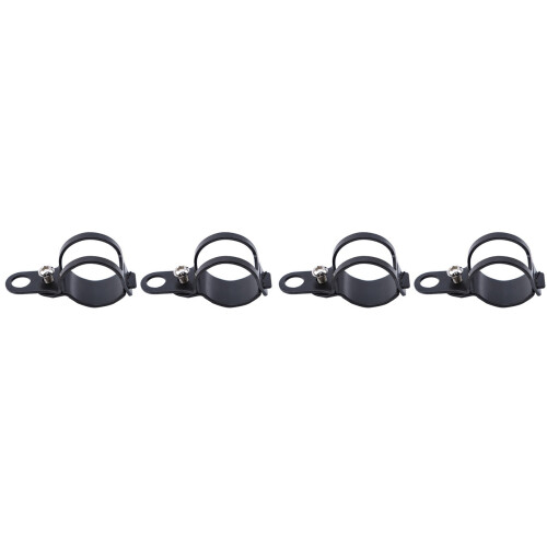 Motorcycle Turn Signals Relocation Fork Clamps Bracket 4 Pcs Mount Light Holder Lamp Bracket