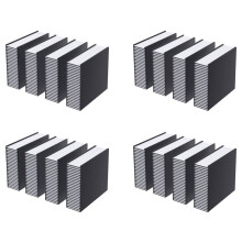 400 Pack Magnetic Label Holder C Channel Magnetic Labels, Magnetic Data Card Holder with Clear Plastic Protector