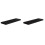 2X Prateleiras Flutuantes para Parede, Prateleira de Parede Madeira 16 Polegadas para Decoração/Armazenamento/Exibição de Ambientes, para Quarto, 1
