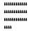 40X for   3 Gimbal Camera Rubber Dampers Set for Enhanced Stability and Vibration Reduction 1