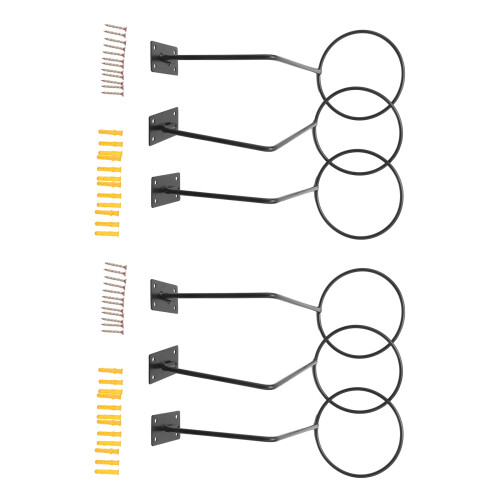 6 Pack Motorcycle Accessories Helmet Holder Helmet Hanger Rack Wall Mounted Hook 1