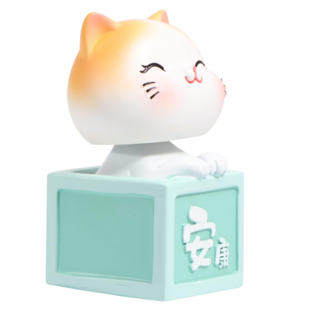 Shaking Head Car Ornament With Gentle Headshaking Motion Dashboard Bobblehead For Car And Home 9092120082661