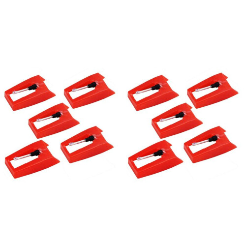 Record Player Needles Replacement, 10 Pack Turntable Replacement Needle for Vinyl Record Player LP Phonograph,Victrola