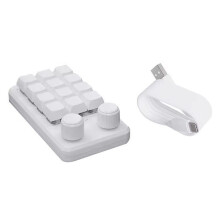 Programming Macro Custom Keyboard RGB Copy Paste  Game Mechanical Hotswap Macropad Bluetooth5.0+Wired