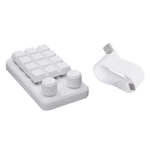 Programming Macro Custom Keyboard RGB Copy Paste  Game Mechanical Hotswap Macropad Bluetooth5.0+Wired