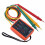 2X New 3 Phase Sequence Rotation Tester Indicator Detector Meter LED Buzzer with Portable Pouch TD-LED02 2